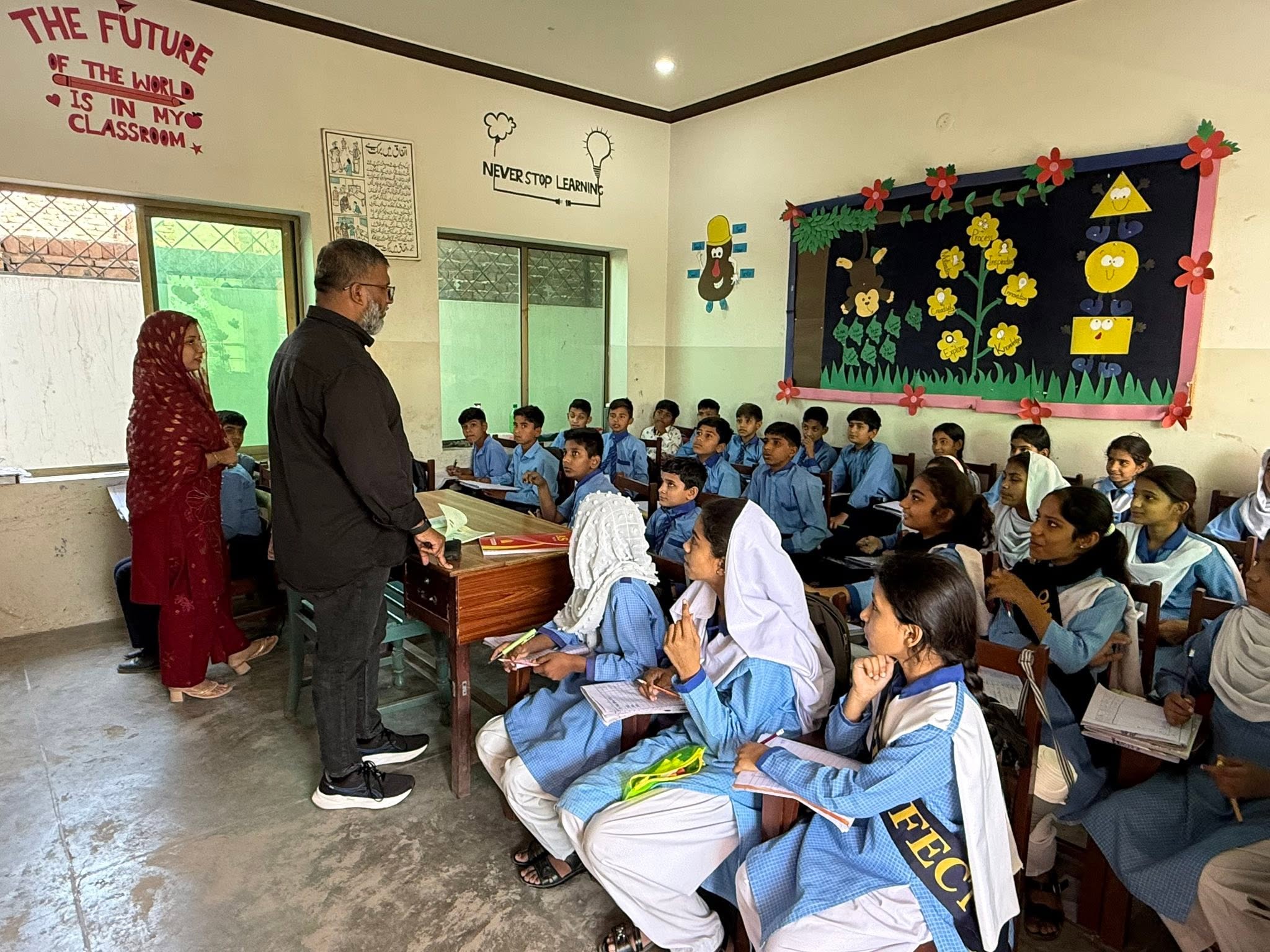 A child at Grace Charity School