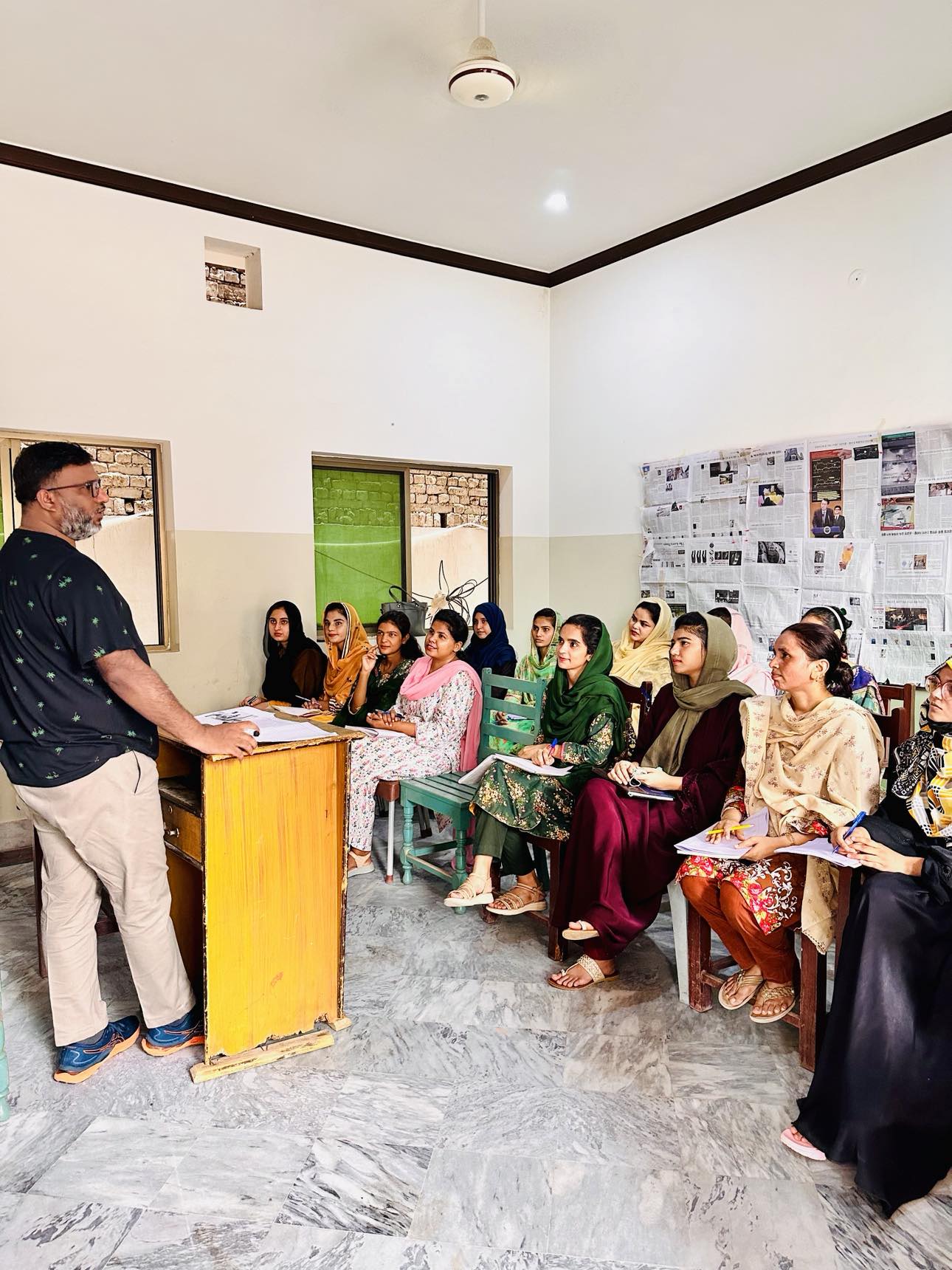 Classroom at Grace Charity School
